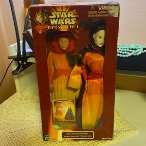 ⬇️NIB Star Wars Queen Amidala Collection Episode vintage 1998 Barbie Doll